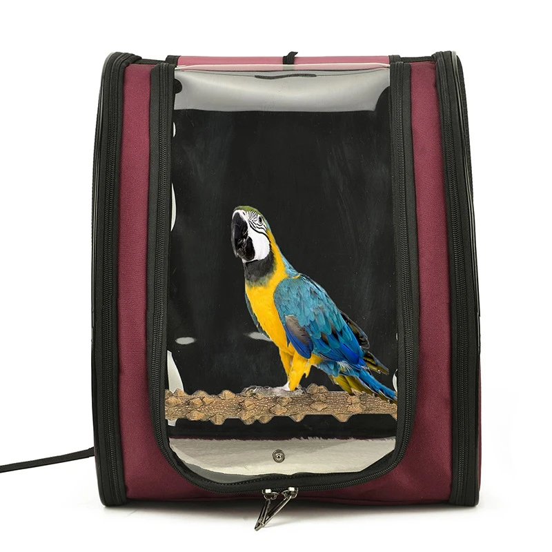 

Newest Pet Parrot Backpack Bird Travel Carrier Outerdoor Breathable Hiking