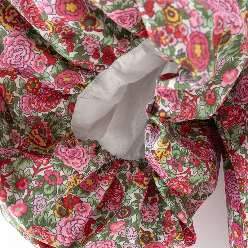 

Stylish Floral Print Women Dress Office Lady Vintage Short Sundress Square Collar Puff Sleeve Ladies Mini Dresses 2020