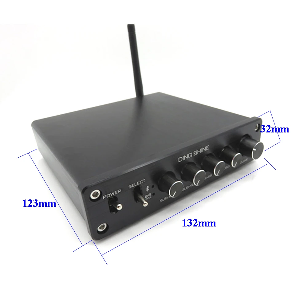 Bluetooth 5 0 TPA3116 50 Вт + 100 2 1 высокая мощность Hi Fi сабвуфер усилитель плата класс D H2