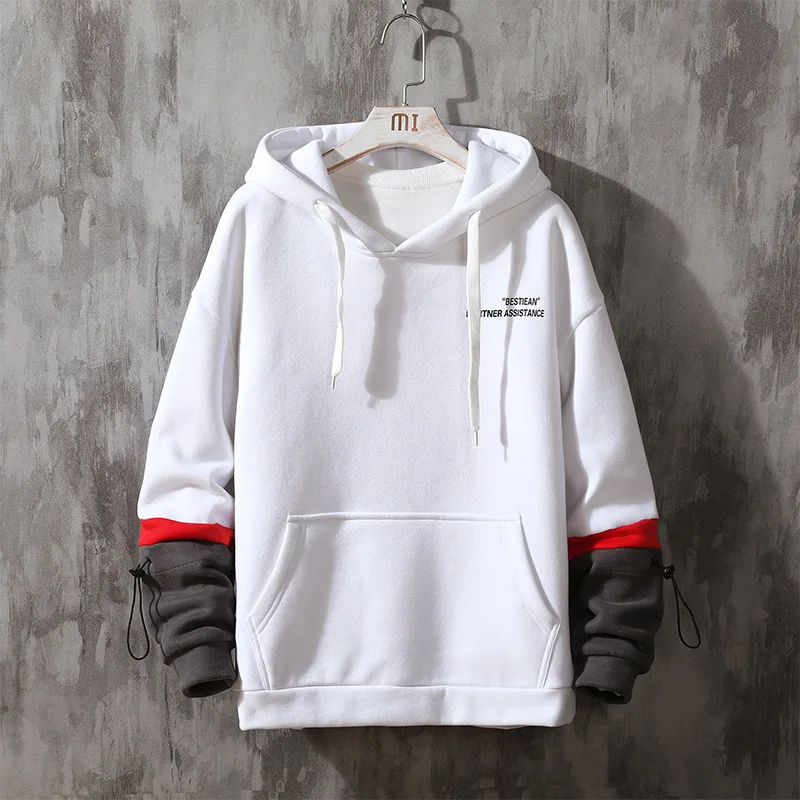 

Sweatshirt men's autumn 2020 new Korean version of the trend of hooded hooded casual versatile loose long-sleeved jacket men