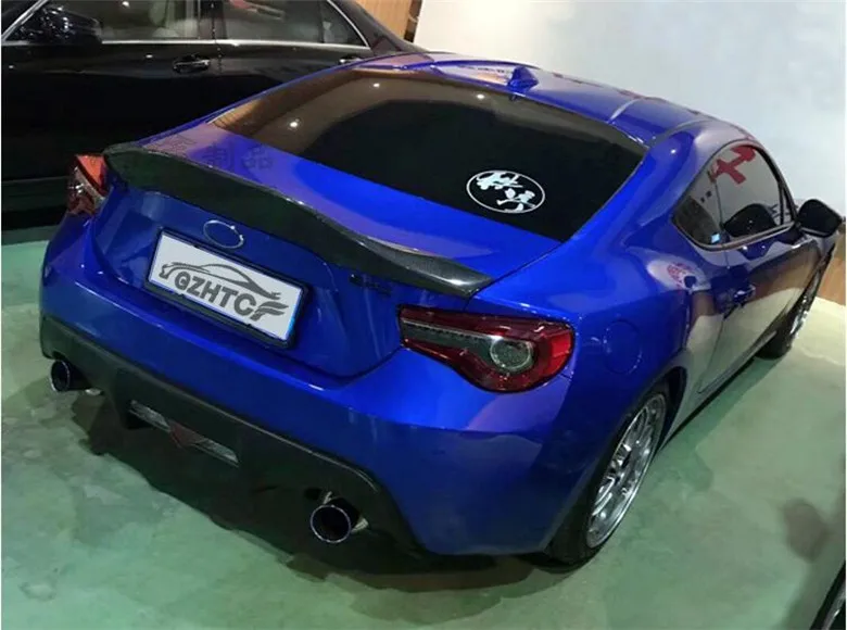 Высокое качество углеродного волокна и ABS заднее крыло багажника спойлер для Subaru BRZ/Toyota GT86 GT 86 2012- ноги Стиль