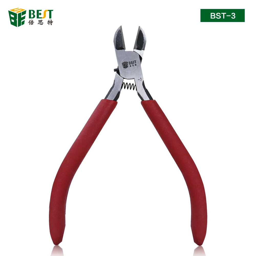 

Free Shipping Electrical Wire Cable Cutters Cutting Side Snips Flush Pliers Nipper Hand Tools Cutting Nippers Wire Cutter BST-3