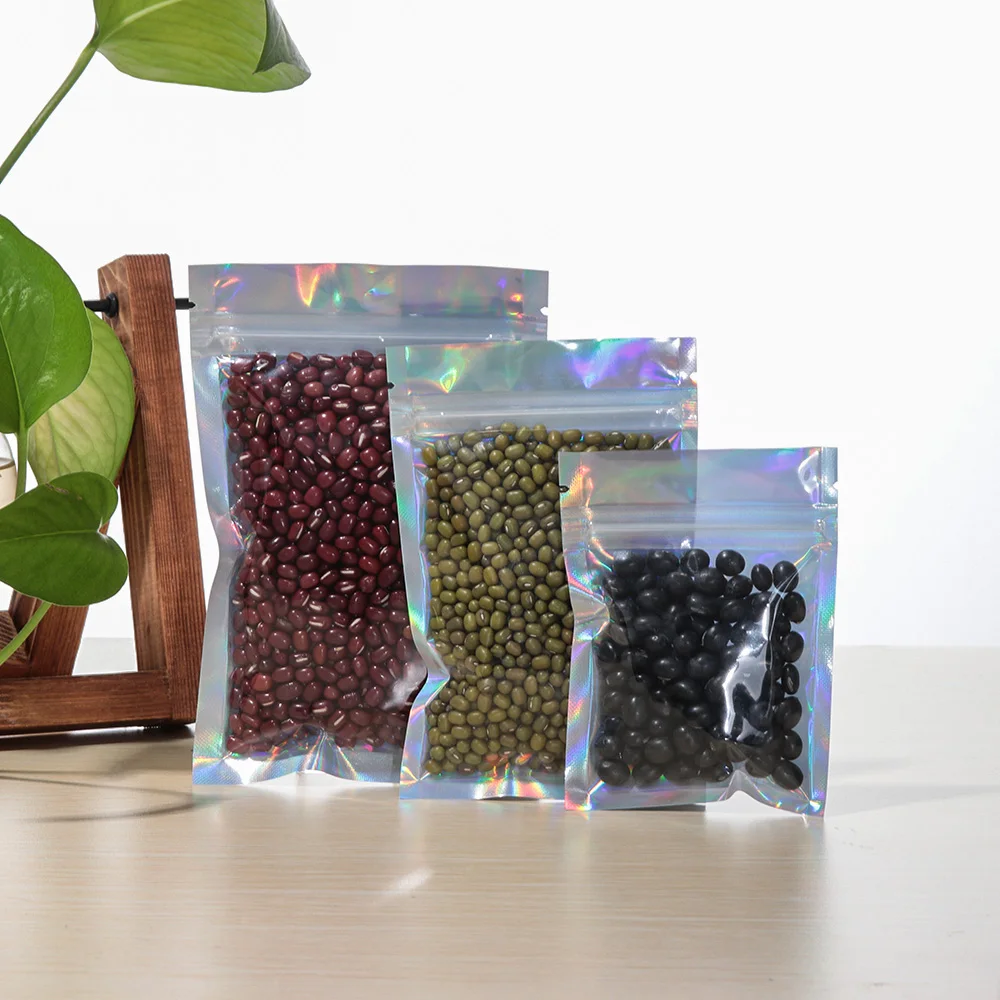 Пакеты из алюминиевой фольги с застежкой-молнией многоразовые мешки для конфет