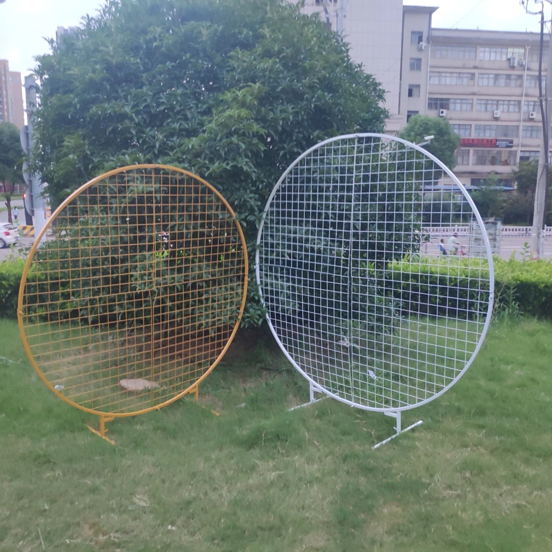 Свадьба Круглая сетка круглая свадебная АРКА фоновая для свадьбы дня рождения