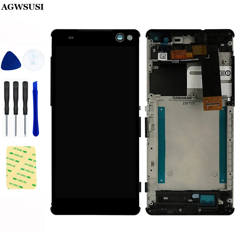 ЖК дисплей для SONY Xperia C5 Ultra Dual E5506 E5533 E5563 E5553 экран сенсорный дигитайзер сенсорная