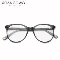 tangowo round womens glasses vintage acetate glasses frames for men myopia high quality optical eyewear prescription glasses