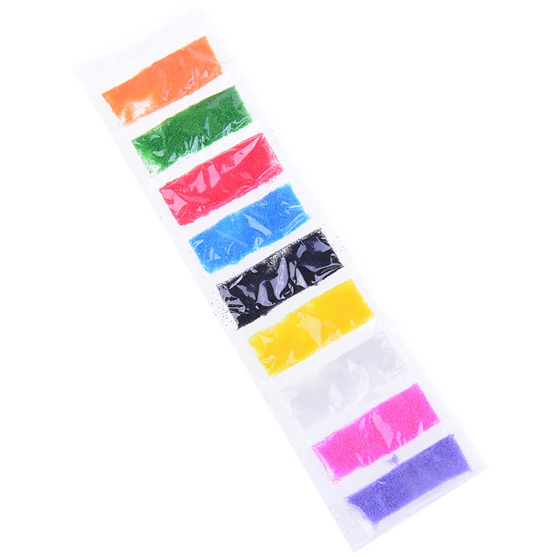 Набор для рисования песком 9 цветов 45 шт. = 5 упаковок раскраска детские игрушки