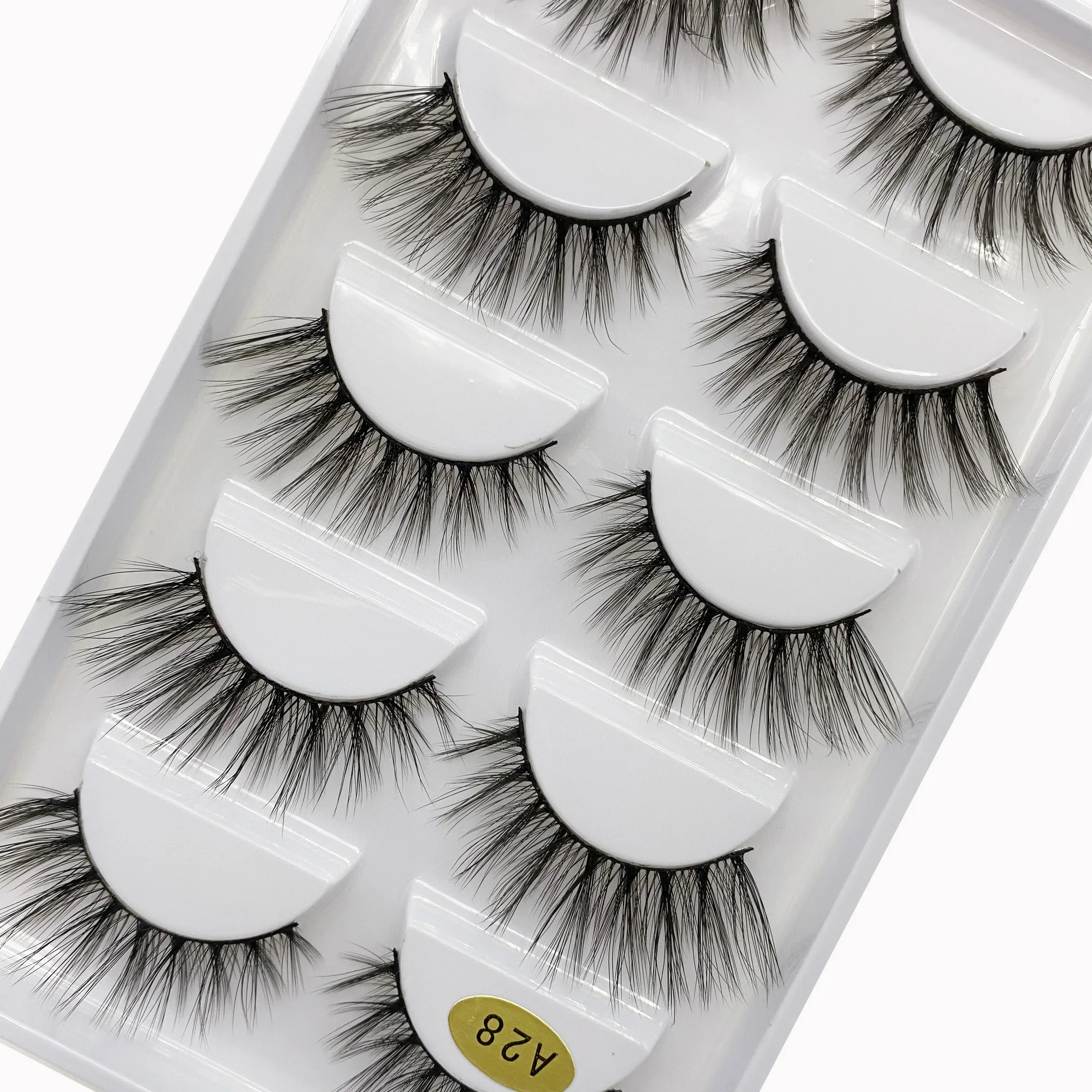 

5pairs 3D Mink Lashes Natural False Eyelashes Dramatic Volume Fake Lashes Makeup Eyelash Extension Mink Eyelashes maquiagem