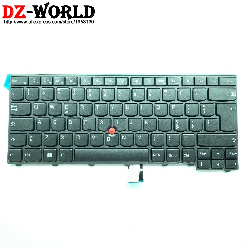 Новая/Оригинальная итальянская клавиатура для lenovo Thinkpad E431 E440 Teclado 04Y2780