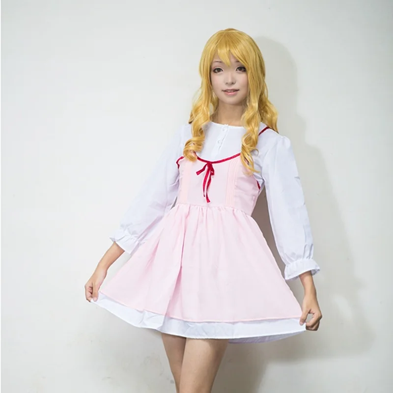 

Your Lie in April Miyazono Kaori Arima Kousei Cosplay Costume Japanese Anime School Uniforms Halloween Suit wig