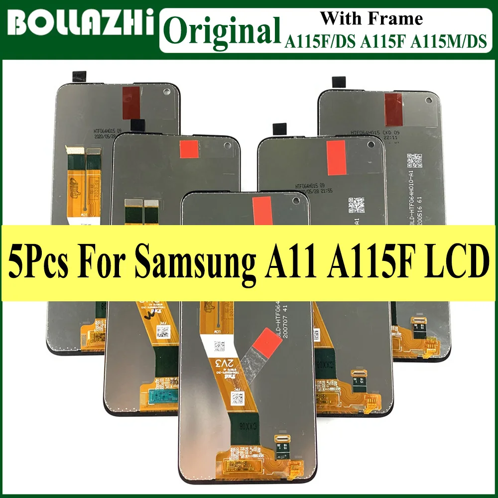 Оригинальный ЖК-дисплей с рамкой для Samsung Galaxy A11 сенсорным экраном в сборе A115F A115F/DS