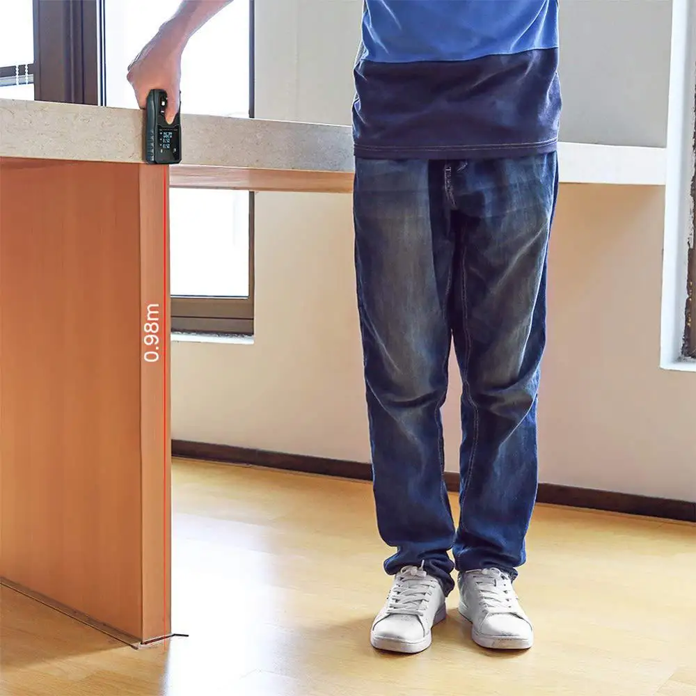 Ручной лазерный дальномер цифровой измеритель расстояния Электрический |