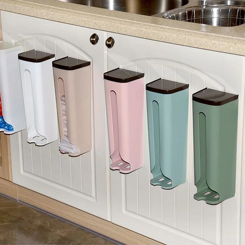Мешок для мусора ящик хранения на стенку кухонного шкафа подвесных мешков