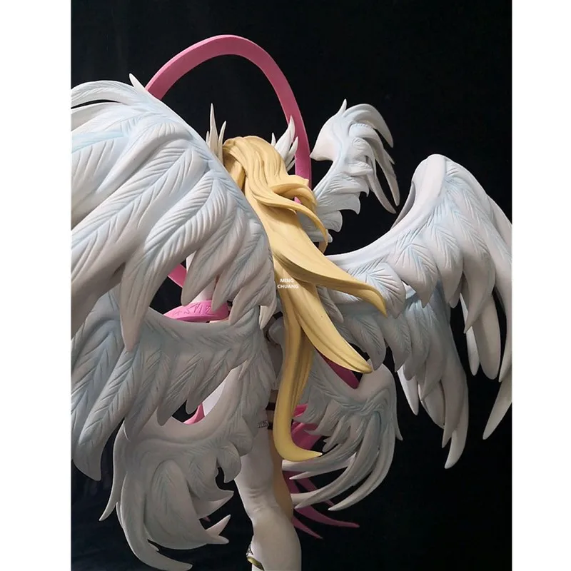2" Аниме сексуальные фигурки статуя Digimon Adventure бюст Angewomon полноразмерный портрет 1/4 масштаб GK фигурка игрушка коробка 56 см V653