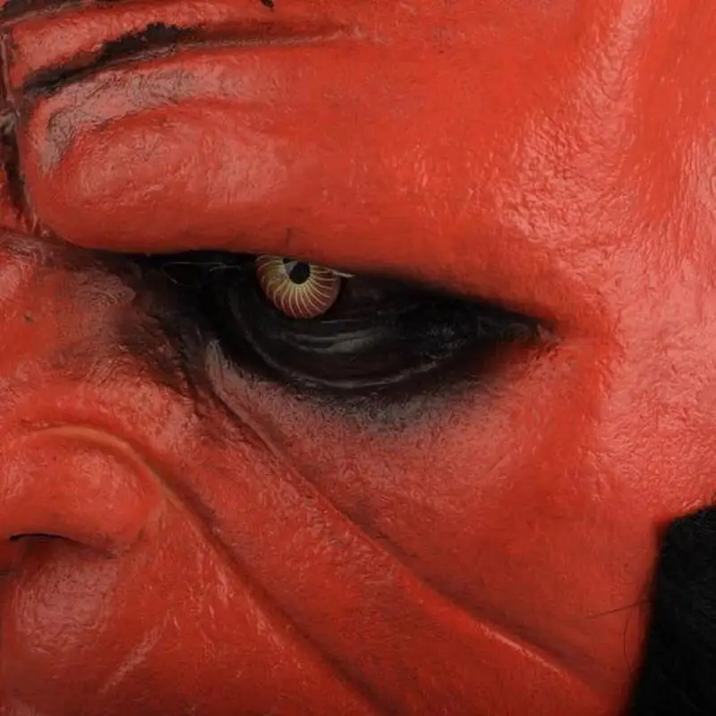 Маска из фильма Hellboy: Rise of The кровь Queen маска бычьего рога маски для косплея правой