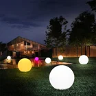 Светящийся шар, лампа для газона, надувная игрушка для бассейна, светодиодный светильник с дистанционным управлением, красочный уличный Ландшафтный садовый светильник, домашний декор