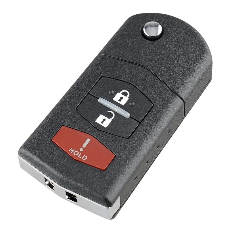 

3 Buttons Remote Car Key for Mazda 3 5 6 CX-7 CX-9 MX-5 CX7 2009-2012 Miata BGBX1T478SKE125-01 4D63 Chip 315Mhz