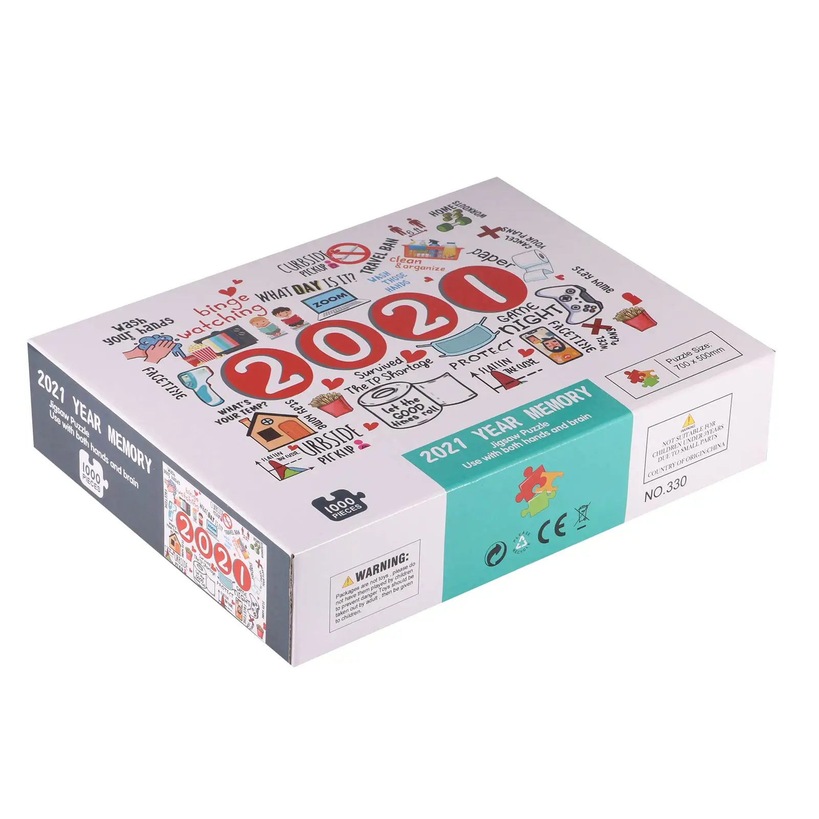 

1000pcs Educational Puzzle Jigsaw Toy Cartoon Adult Exercise Thinking Kid Puzzles Decompression Relieve Stress Toys For Children