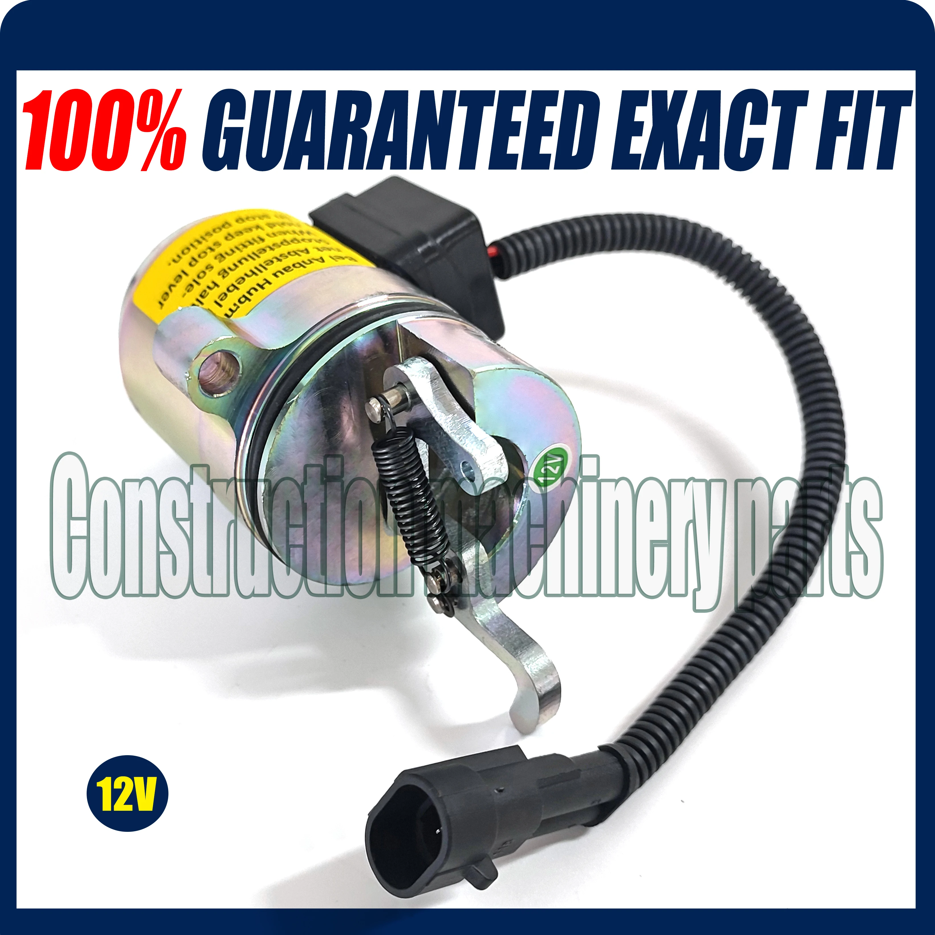 04272956 Fuel Shut Off Solenoid 6686715 for BOBCAT 863 864 873 883 fit Deutz Skid Steer OS 0427 2956 / 0427-2956 | Обустройство дома