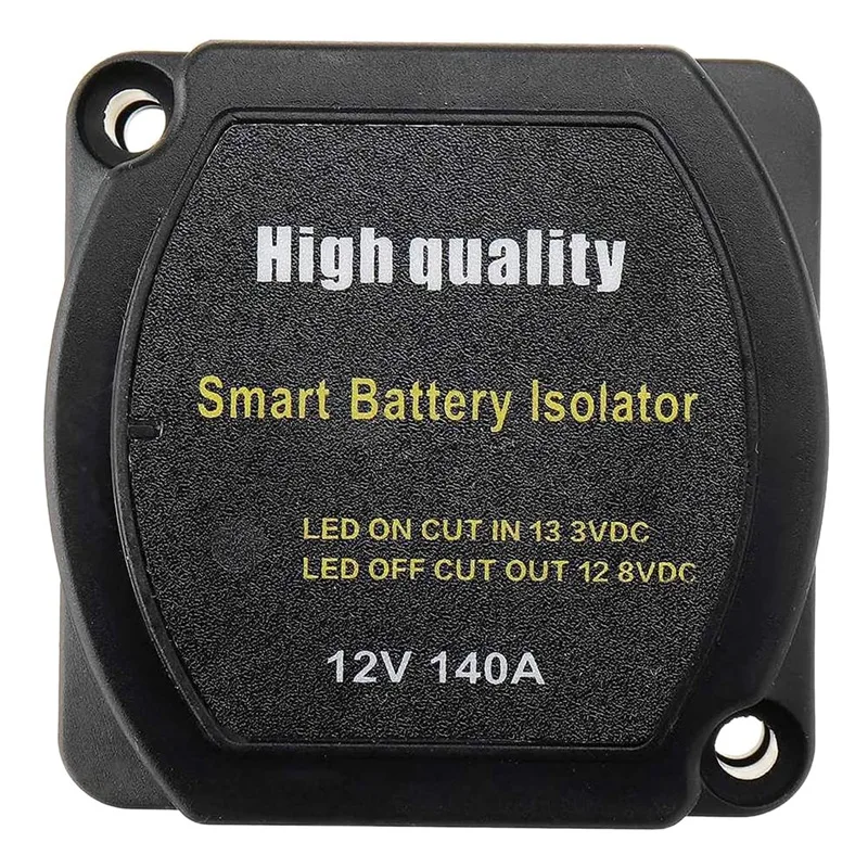 Двойной интеллектуальный изолятор аккумулятора 12V 140 Ампер напряжения чувствительного реле VSR переключатель для автомобилей ATV UTV лодок RV&#x27;s Camper Truck on.
