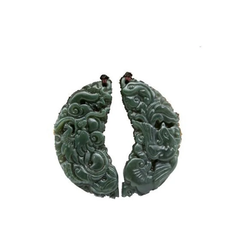 Ожерелье с подвеской в виде дракона и феникса ювелирное изделие хорошее Феникса |