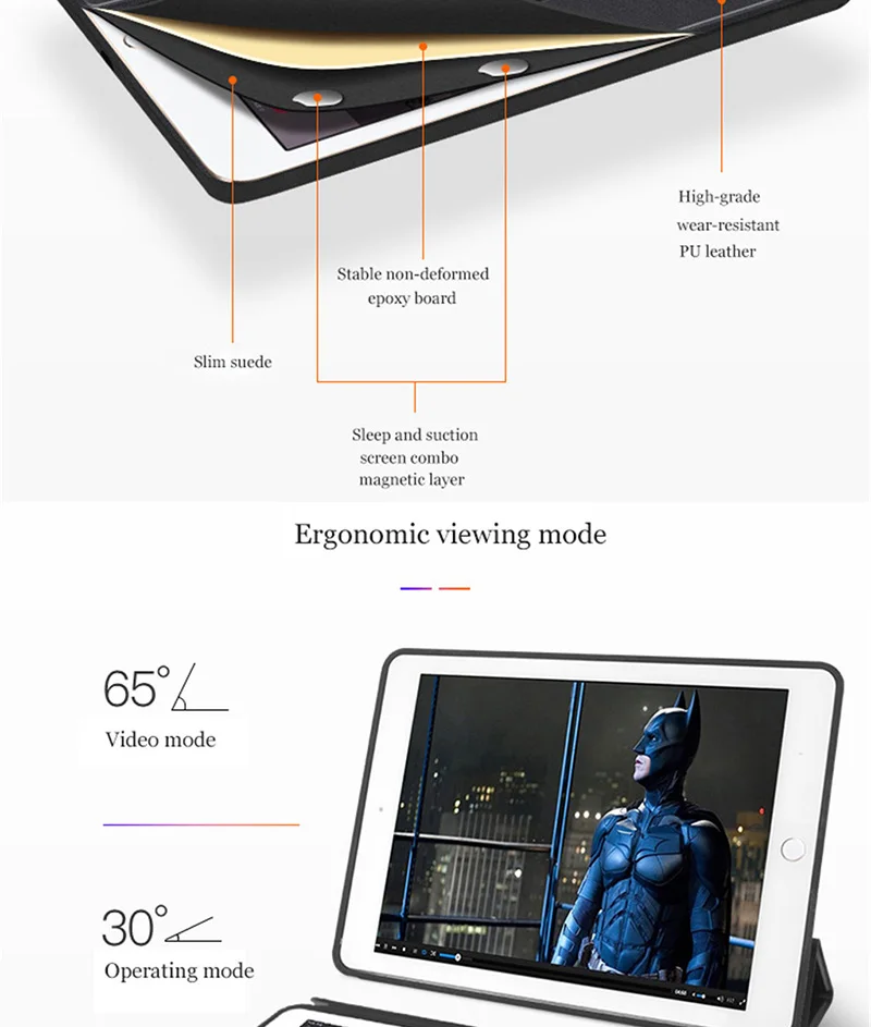 Чехол для iPad air 2 air1, 9,7 дюймов, чехол с 1:1 магнитом, умный Авто спящий чехол с откидной крышкой, кожаный чехол A1566 A1567 A1474