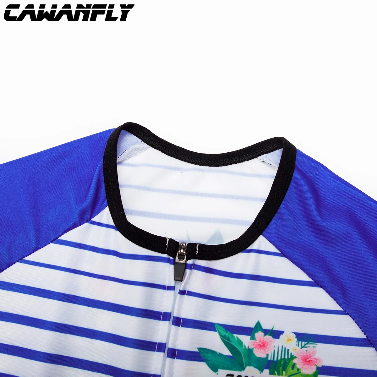 Синий женский комбинезон с коротким рукавом 2019 профессиональный костюм для