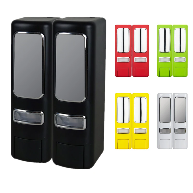 

Новый Диспенсер для мыла 420 мл, цветной настенный дозатор для душа, ванны, шампуня, ABS, контейнер для жидкого мыла, аксессуары для ванной комна...