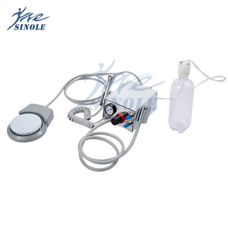 Переносная турбина работает с воздушным компрессором 4 отверстия 2 3 ходовой