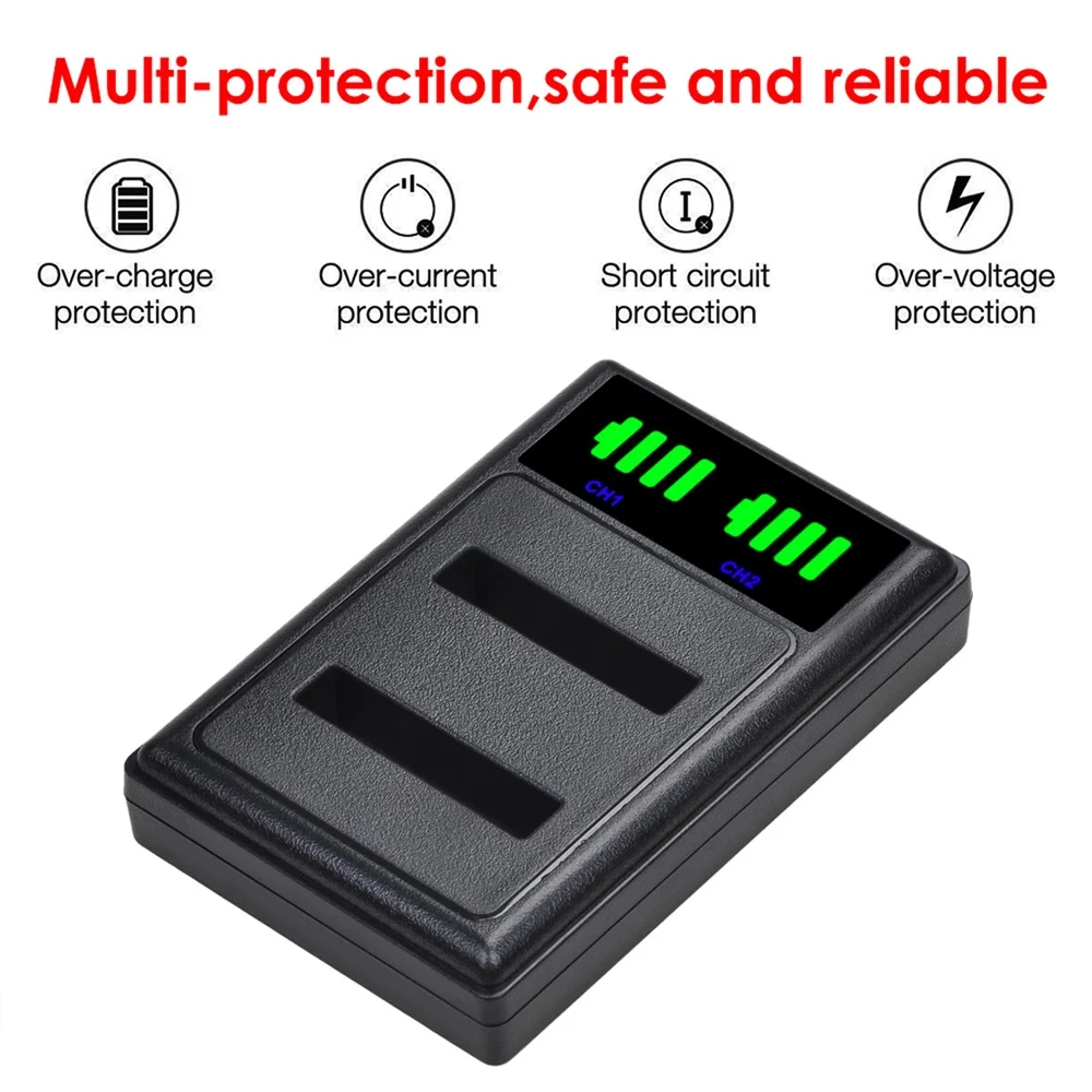 FNP50 NP-50 NP50 NP 50 LED USB двойное зарядное устройство с портом Type C для детской Pentax KODAK D-Li68