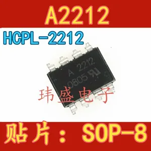 10pcs A2212 HCPL-2212 SOP-8
