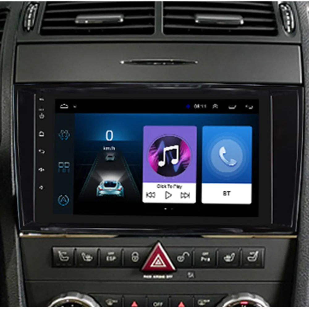 Автомобильный мультимедийный плеер стерео радио навигация NAVI Android экран монитор