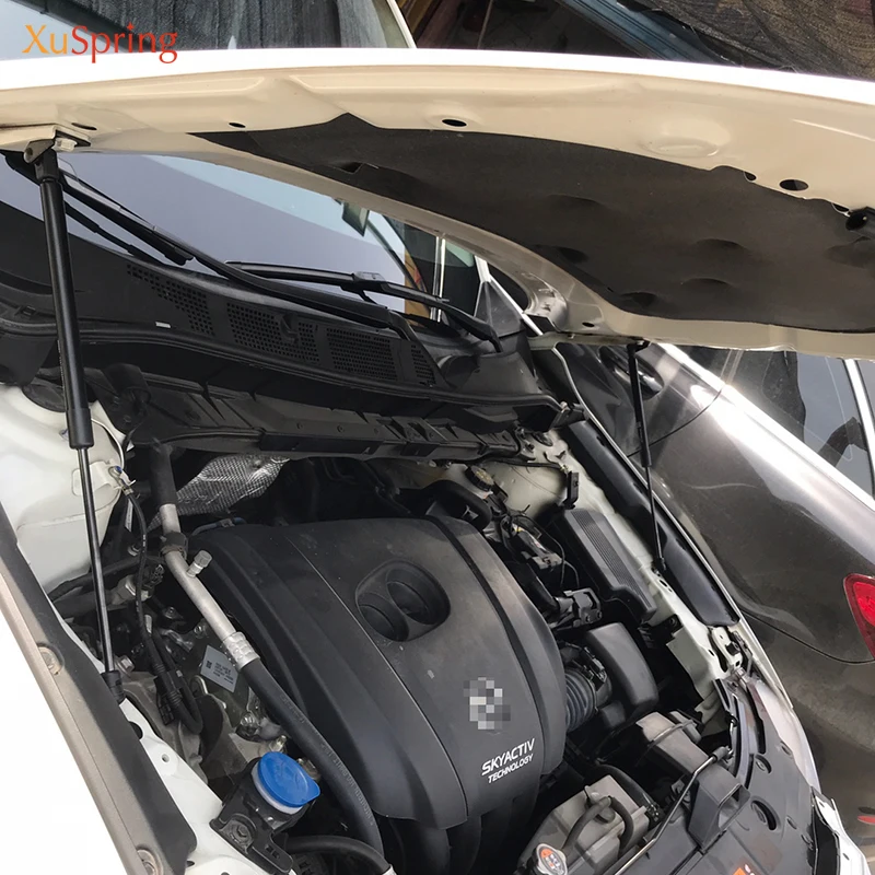 Для Mazda CX 5 CX5 2017 2018 2019 2020 KF Поддержка Кронштейн передняя крышка капота