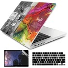 Дизайнерский защитный чехол для нового Macbook Pro 14,2 дюйма 2021 M1 ProMax Chip A2442, защитная пленка для экрана, чехлы для клавиатуры
