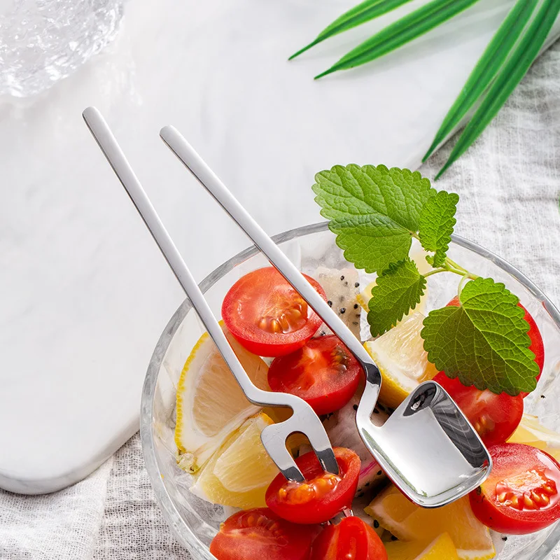 Вилка для фруктов роскошная из нержавеющей стали 2 шт.|Вилки| |