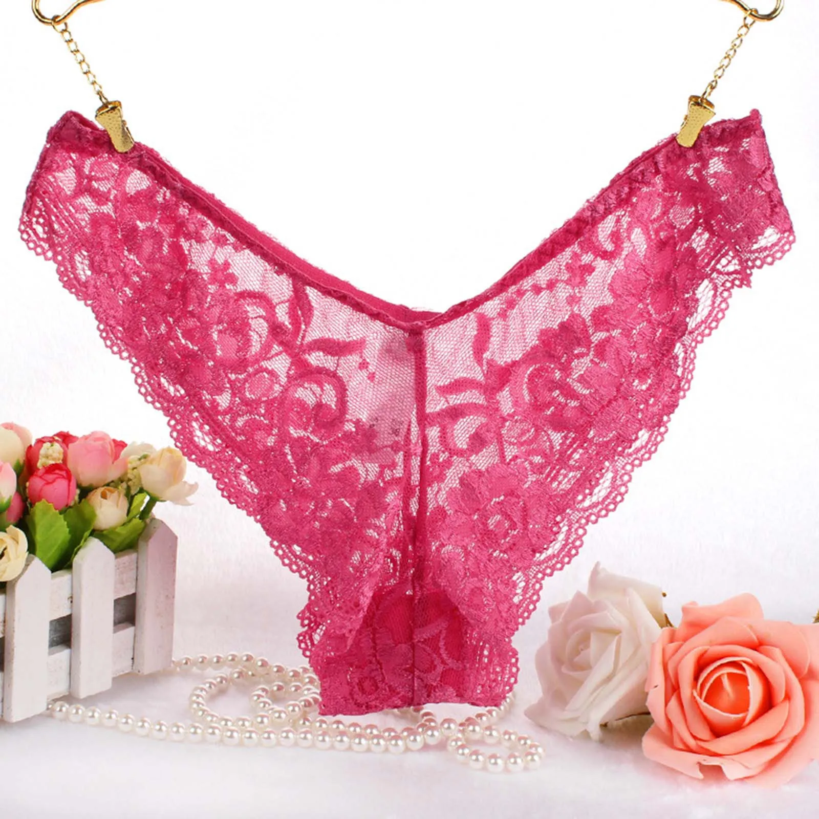 

Sexy Panties Women Lace Low-rise Underpants Solid Sexy Briefs Female Underwear Pant Ladies Lace Lingerie Women G String Thong