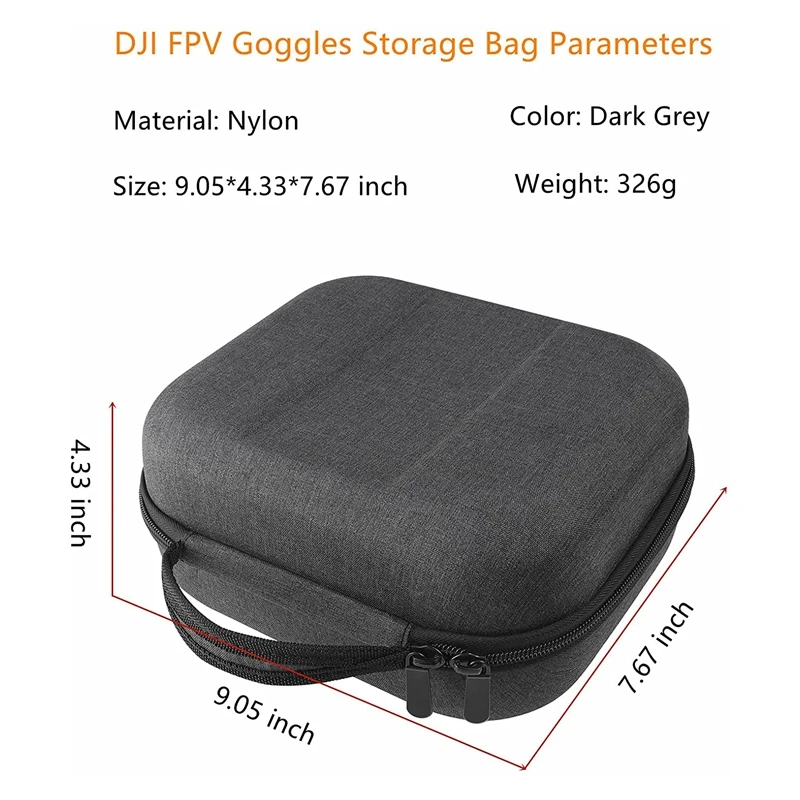 Сумка для хранения очков виртуальной реальности DJI FPV Goggles V2 Kit сумка контроллера