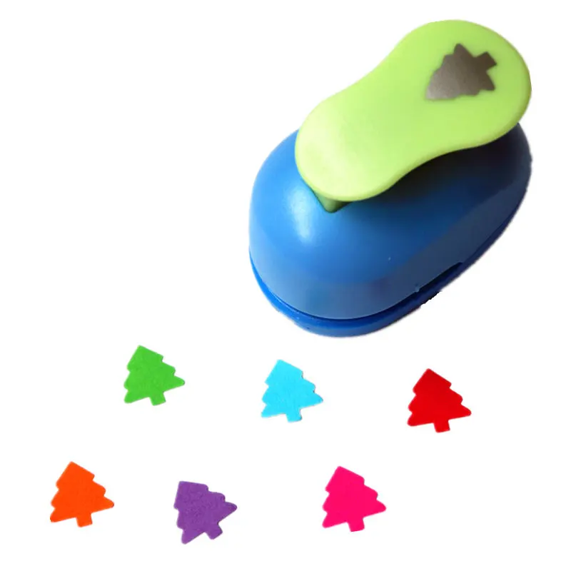 STYLE7 free ship flower furador 5/8'' 1.5cm diy paper cut Eva Foam Maker puncher scrapbooking labor saving for kid hole punch CL-1208 - Цвет: STYLE7