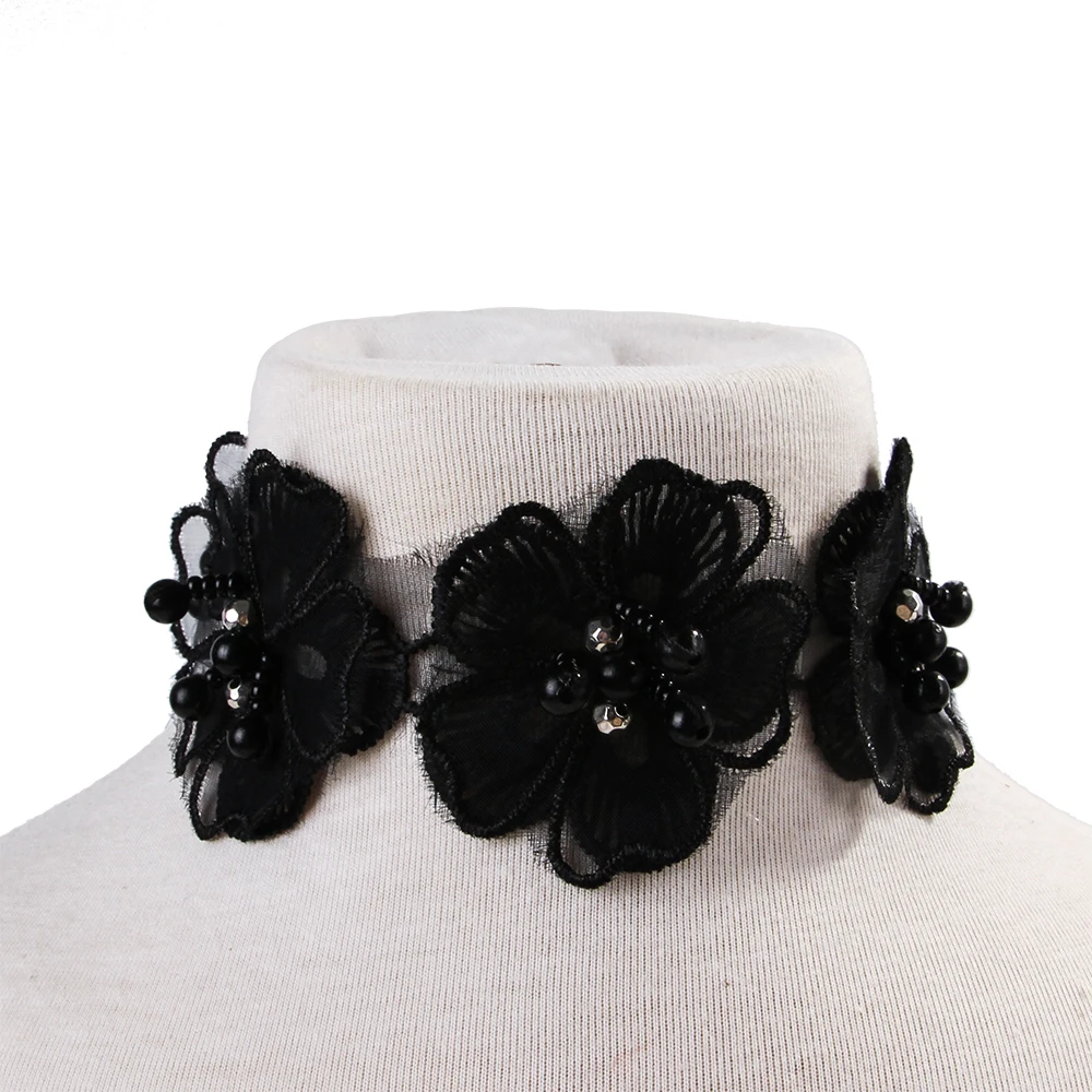 Ошейник с кружевным бантиком и кошками кружевной шарф котенком красивое колье