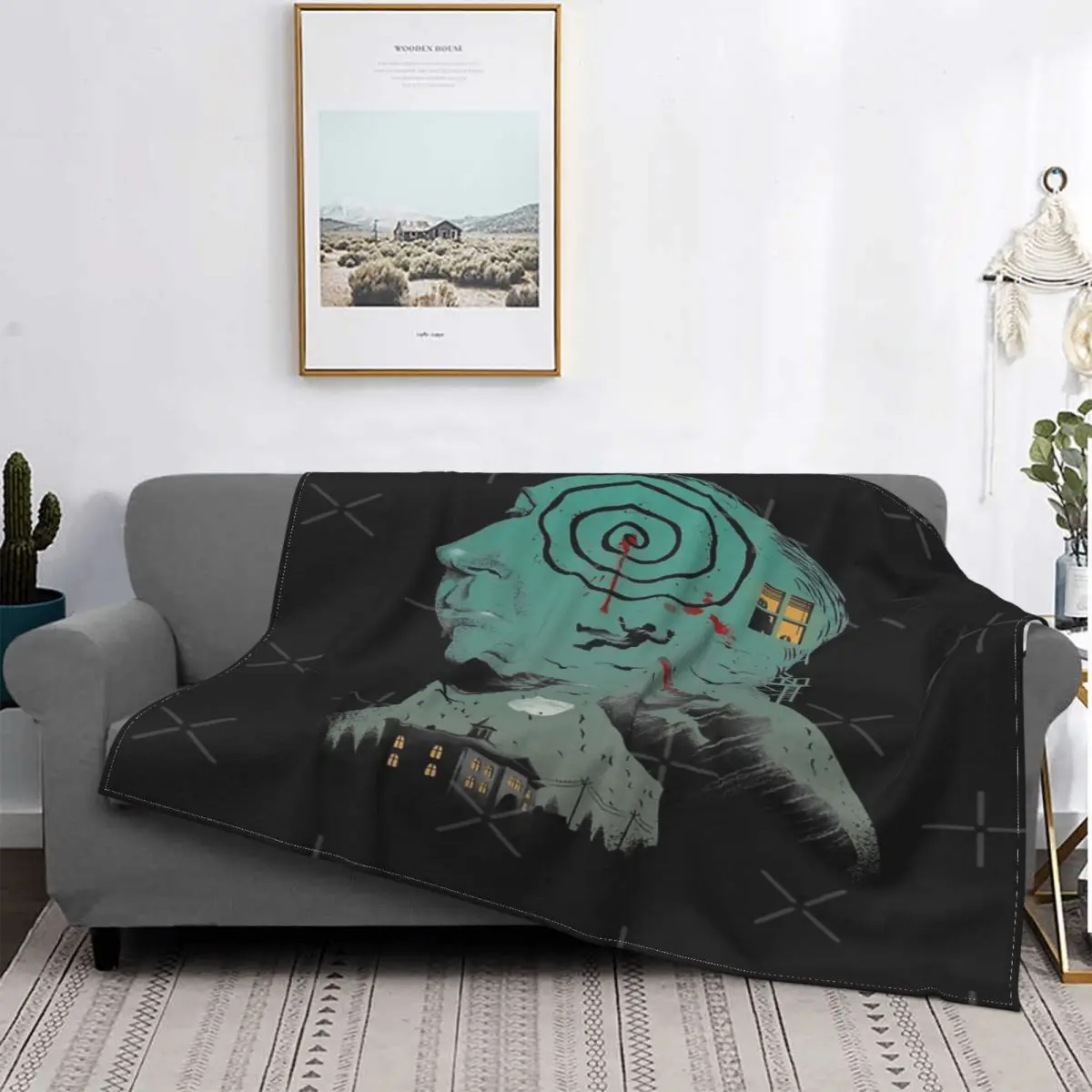 

Manta de suspensión para cama, edredón a cuadros, manta Kawaii, colcha para cama
