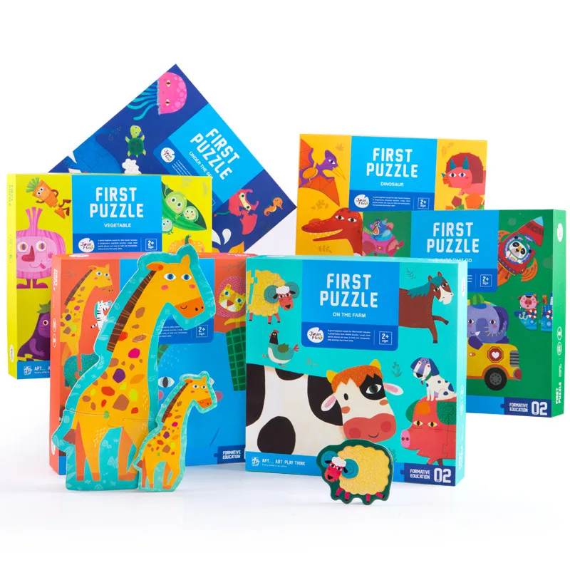 Детская обучающая игрушка художественная головоломка игрушки для детского сада