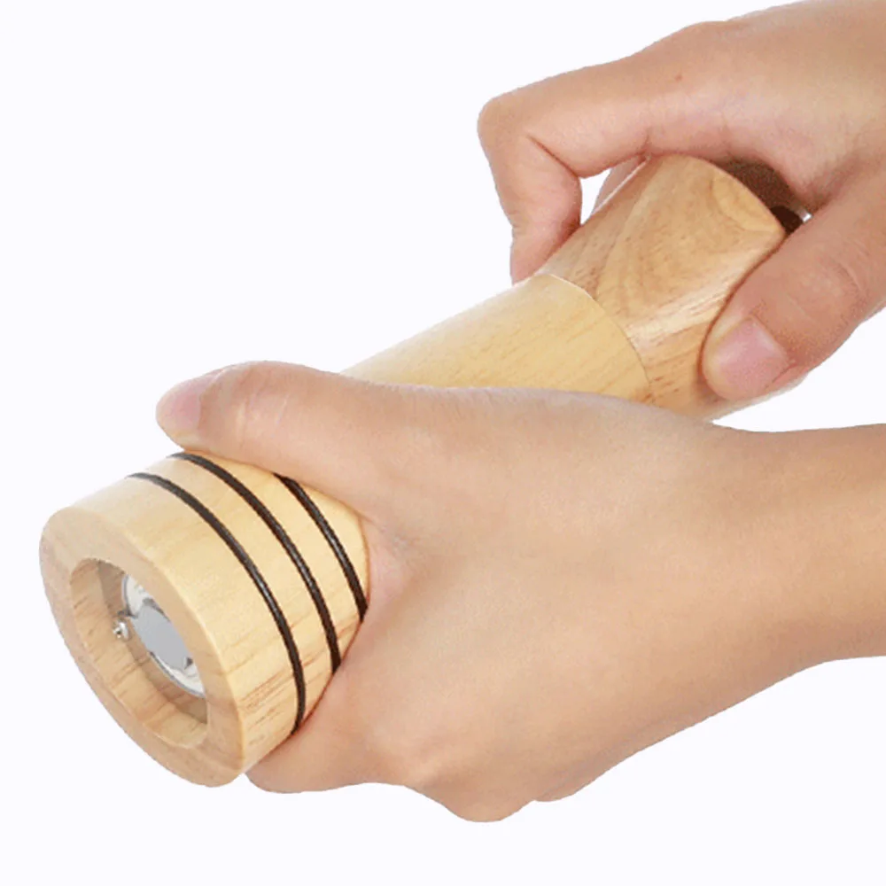 6 &quotв перец кофейные мельницы с солонка ручной дуб Керамика Core зерна специи