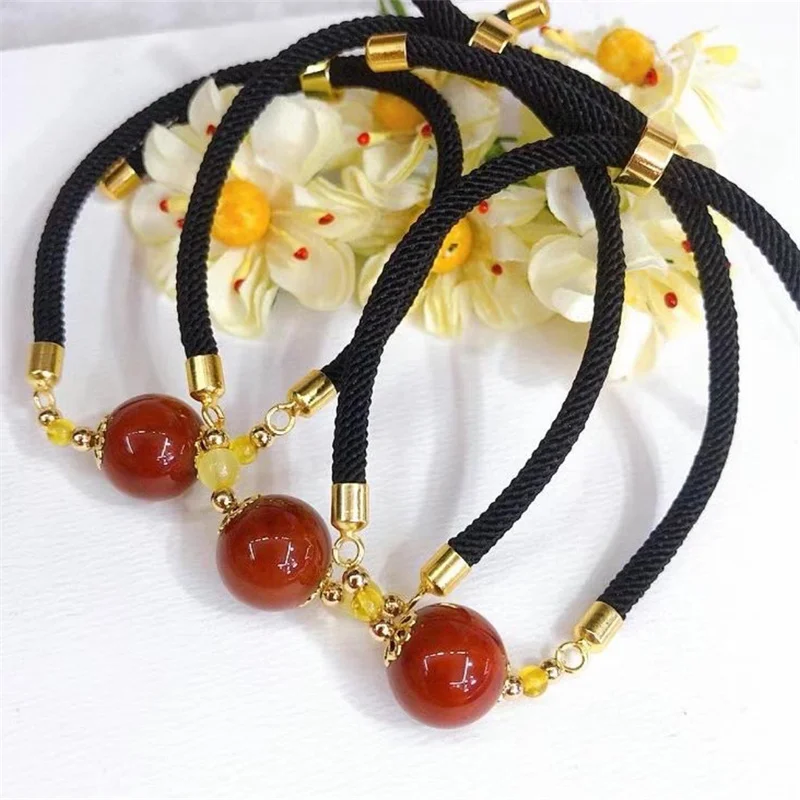 

Лидер продаж, браслет из натурального нефрита и агата ручной работы, модные ювелирные изделия, аксессуары, браслеты для мужчин и женщин, под...