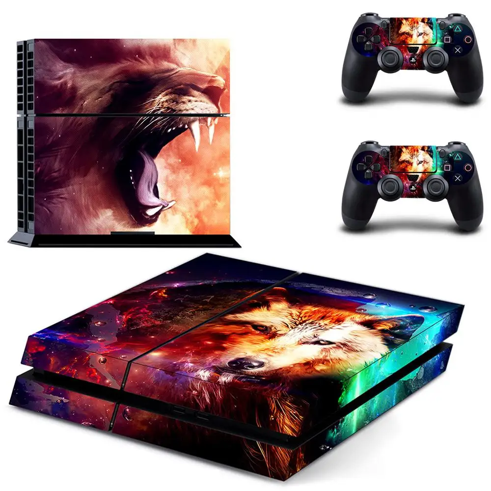 Наклейки с животными наклейка для PS4 PS 4 виниловая игровая станция наклейки