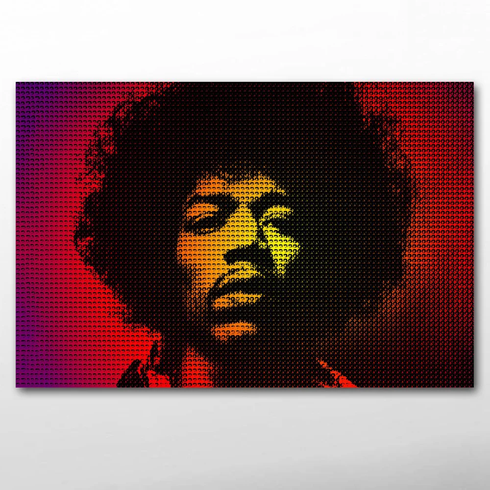 Плакаты с изображением музыкальной легенды электрогитары музыканта