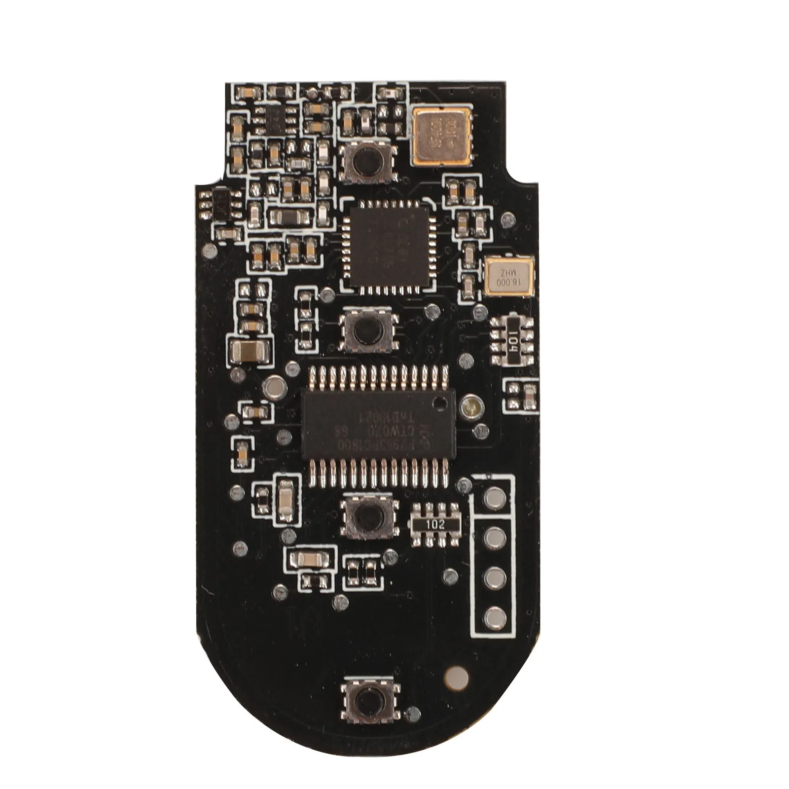 

jingyuqin 5pcs 4Button For BMW F FEM CAS4 CAS4+ 5 7 Series X5 X6 FOB 433MHz PCF7953P Chip Remote Key Circuit BoardReplacement