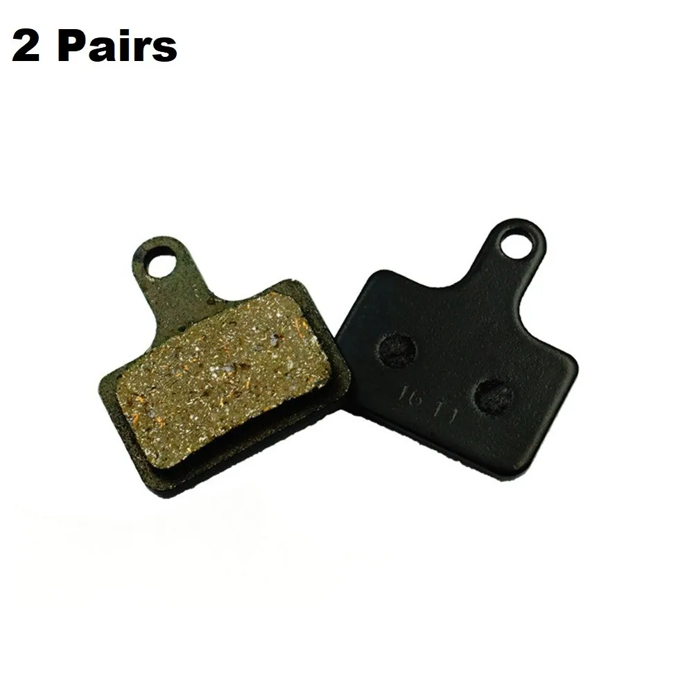 

2 Pairs Of Mountain Bike Bicycle Parts Hydraulic Brake Bicycle Semi-metal Resin Disc Brake Pads Suitable For -Shimano RS305 505