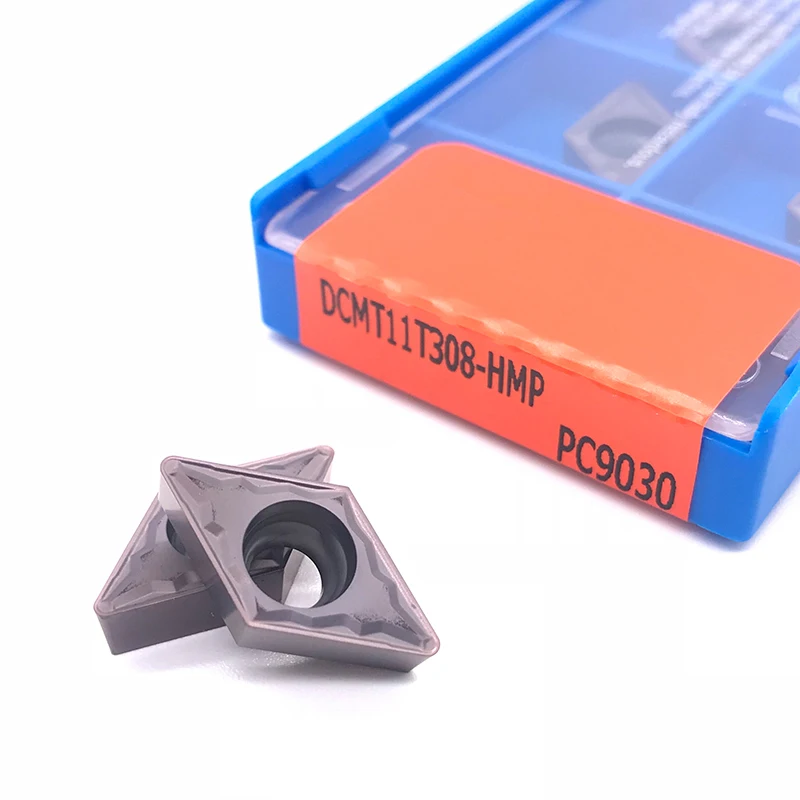 DCMT070204 DCMT11T304 DCMT11T308 PC9030 высококачественный внутренний твердосплавный инструмент для обработки деталей вращения вставка для нержавеющей стали