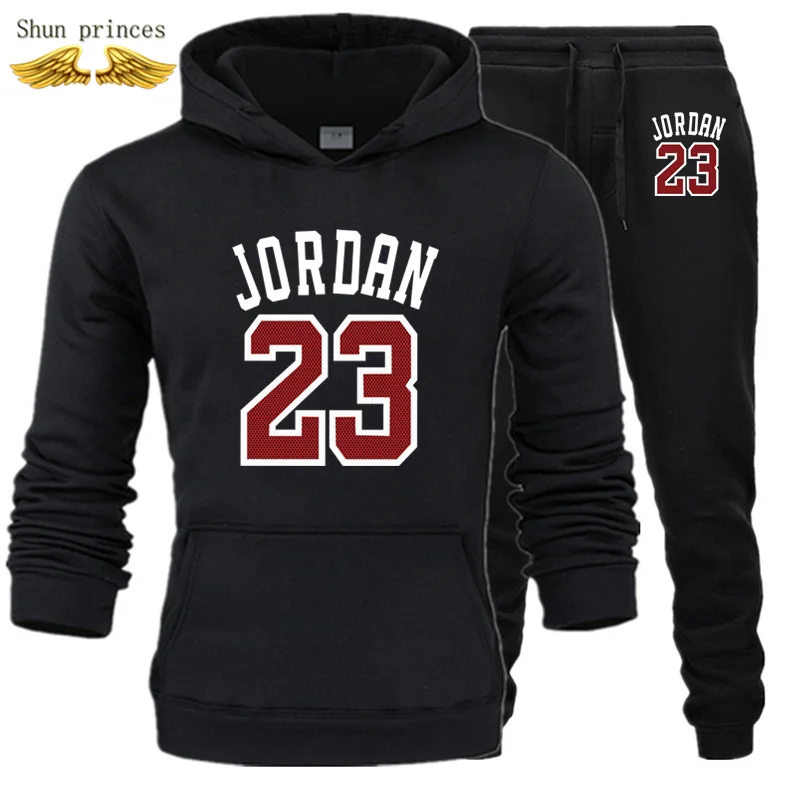 Shun princes Store комплекты мужской спортивный костюм осень зима толстовка с капюшоном