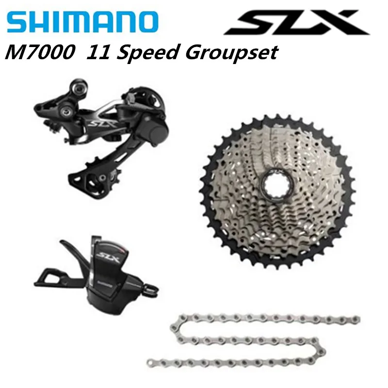 SHIMANO, новинка, SLX M7000, 1x11, 11 S, набор скоростей для горного велосипеда MTB, содержит рычаг переключения передач, заднюю часть, кассету и цепь